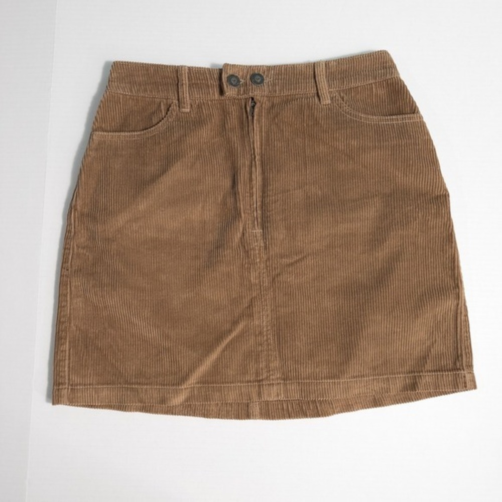 Hollister Ultra High Rise Corduroy Mini Skirt Y2K‎ Preppy Academia Juniors 7